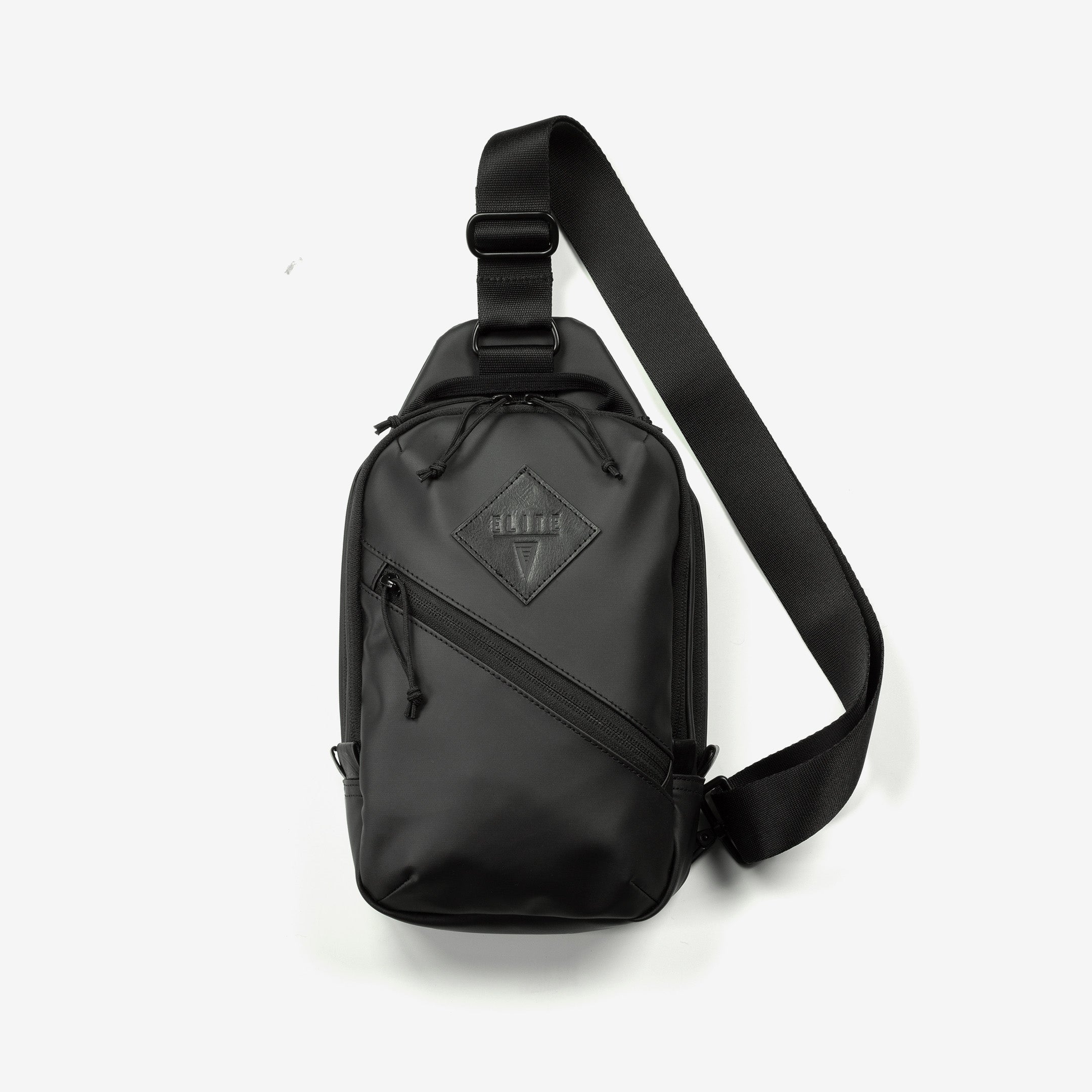 Elite Survival Systems Sentinel cross-body concealed carry sling pack with multiple compartments and tactical design.