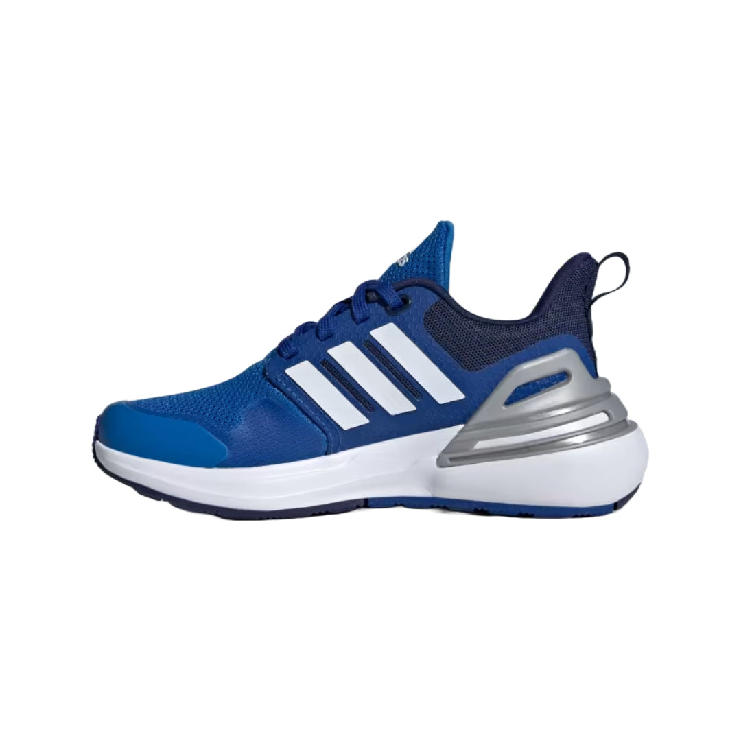 Runwalk adidas Kid's RapidaSport shoes in various colors, featuring breathable mesh and lightweight design for active kids.