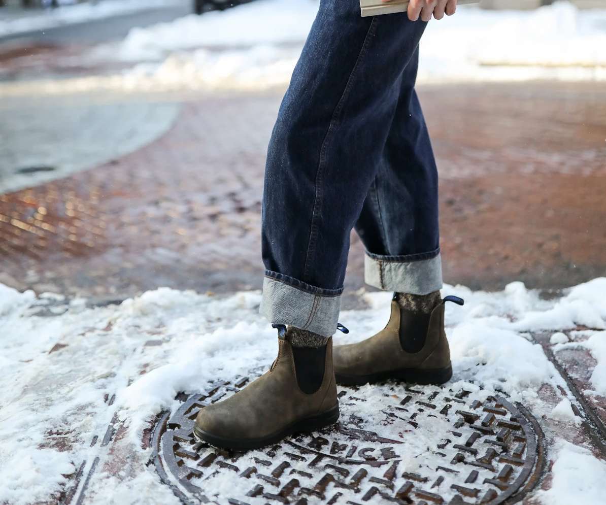 Blundstone 2242 Women's All-Terrain Thermal Chelsea Boots - RUSTIC BROWN - OVERLANDERS Outfitter