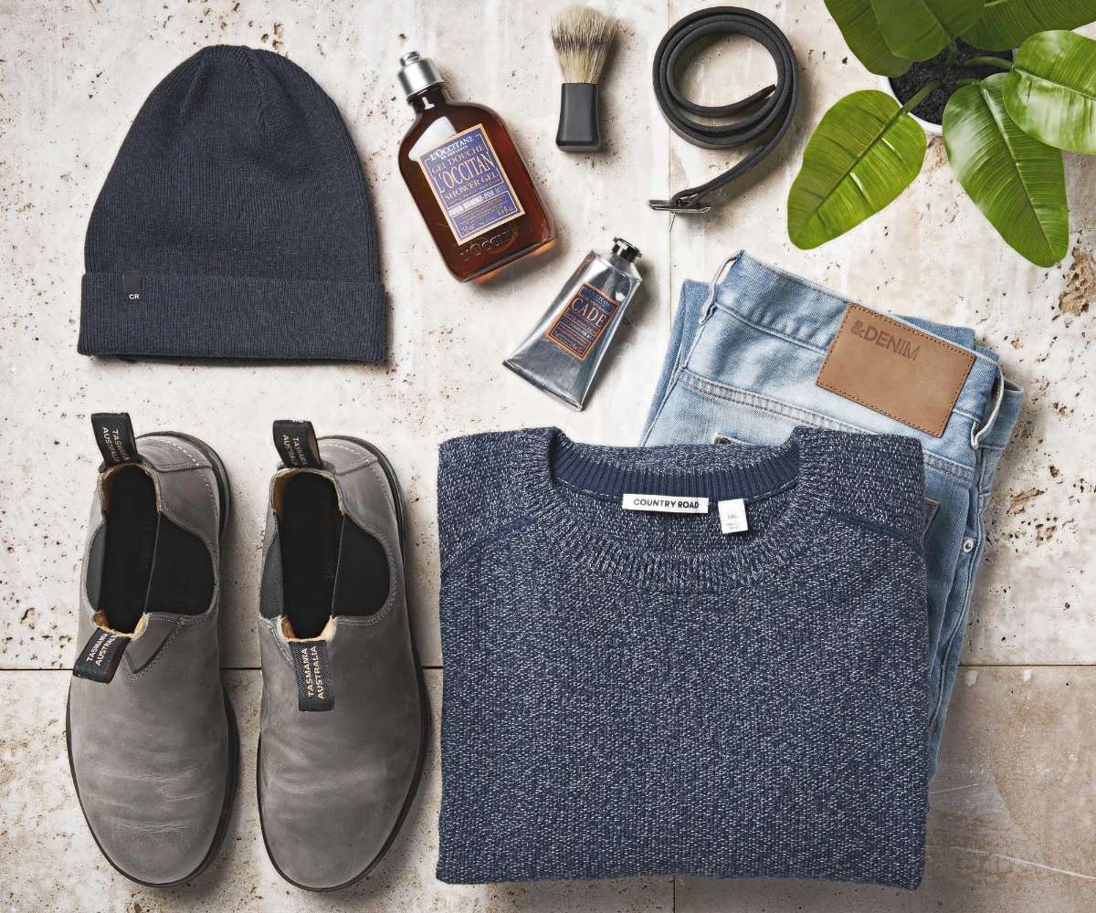 Runnwalk Blundstone 1469 men's Chelsea boots in steel grey with elastic side panels and classic slip-on design.