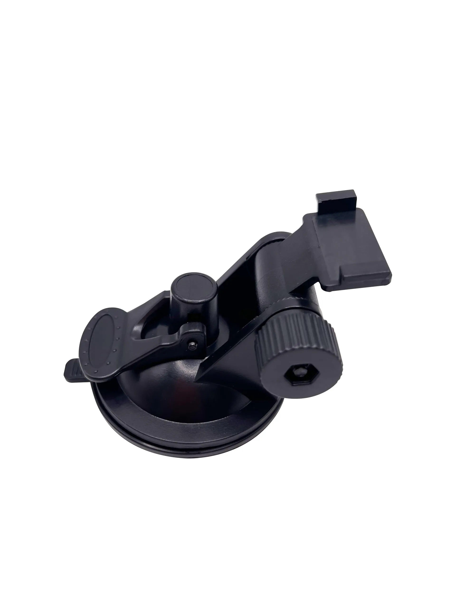 Rexing suction cup mount for S1, S1 Pro, and S3 dash cams, showing durable black mounting hardware on a clean surface.
