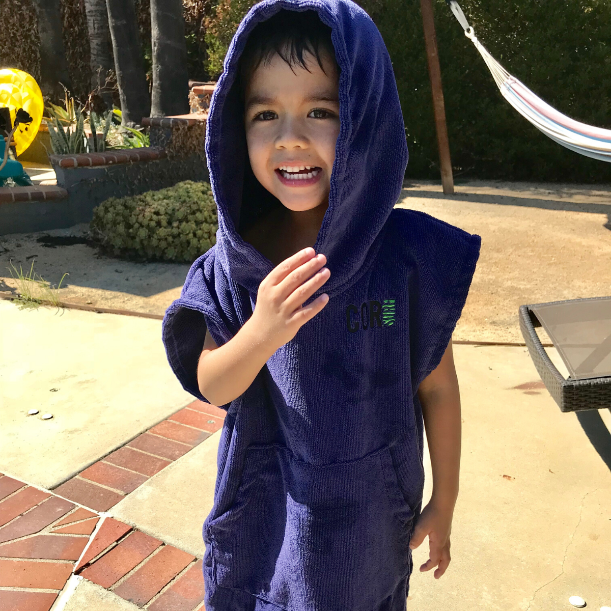 Kids Changing Towel Poncho - Solid Colors - OVERLANDERS Outfitter