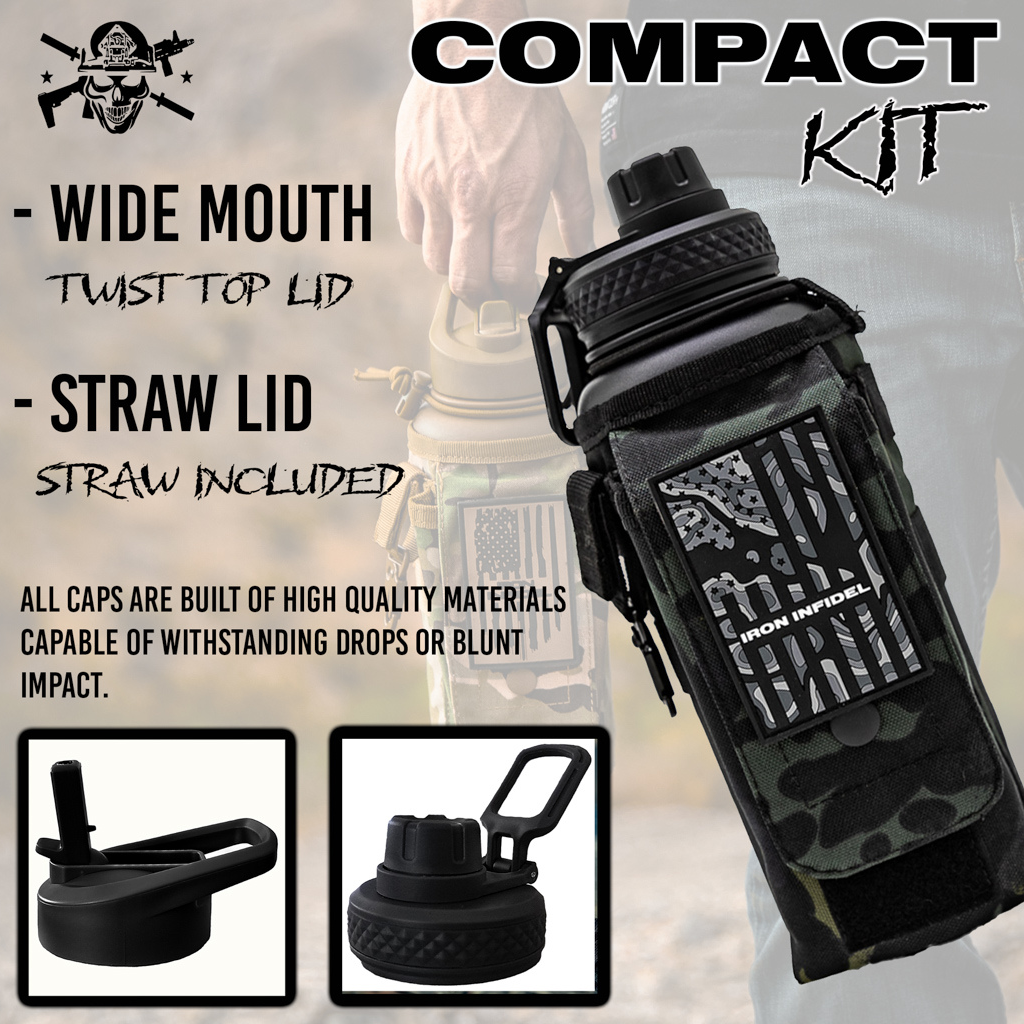 32oz Compact Battle Bottles - We The Collective