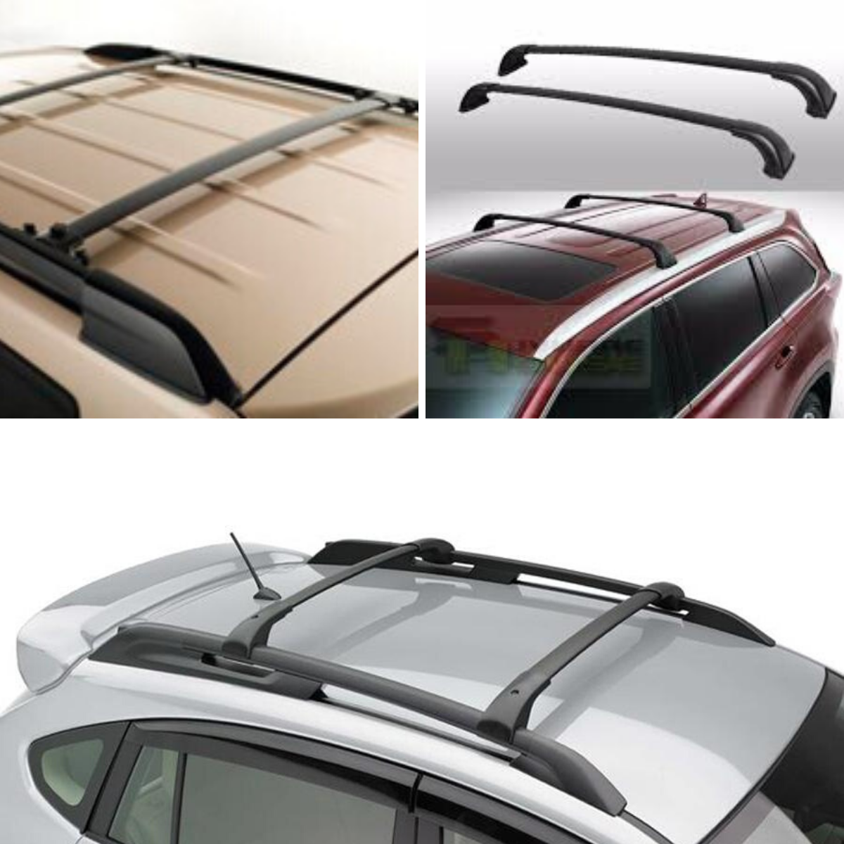 COR Surf Aero Roof Rack Pads in 28" and 19" sizes, narrow flat bar accessories for securing gear on vehicle roof racks.