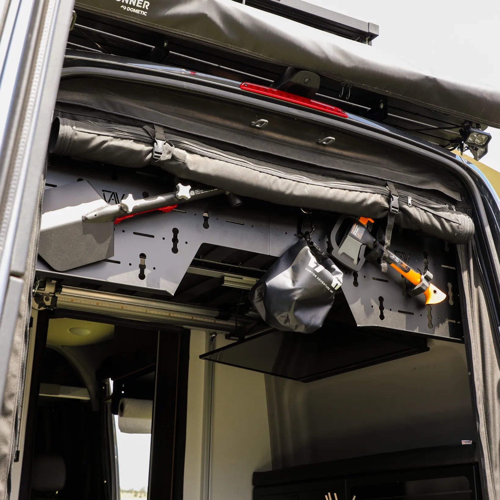 Upper Gear Panel for '21 - '24 Revel - OVERLANDERS Outfitter