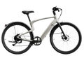 Urtopia Carbon Classic e-bike by Rex E-Bikes, showing the sleek black frame, handlebars, and modern design of the electric bicycle.