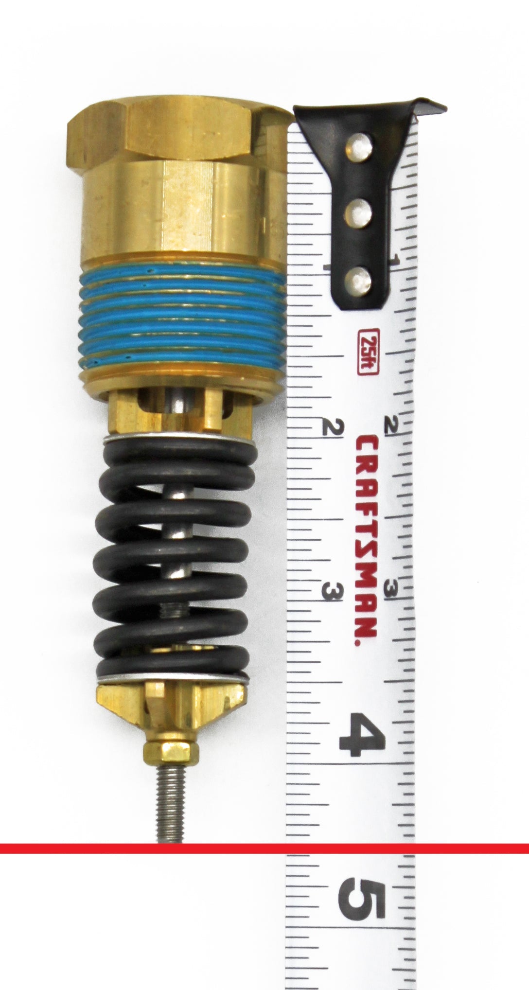 Flame King pressure relief valve for 239LB and 420LB refrigerant recovery tanks with 3/4" MPT fitting and 400 PSI capacity.