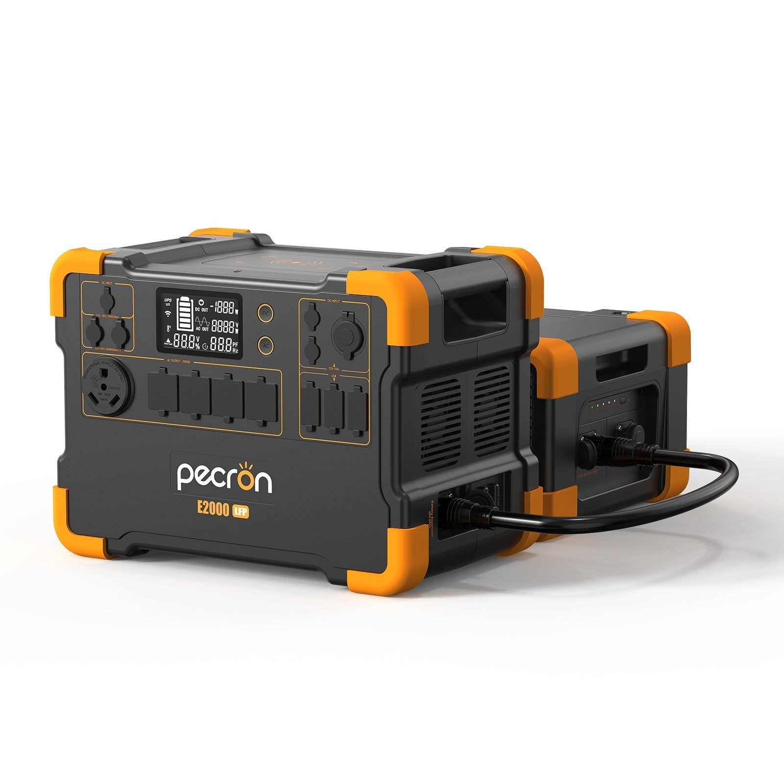 PECRON EB3000-24V Expansion Battery 3072Wh for E2000LFP ONLY - We The Collective