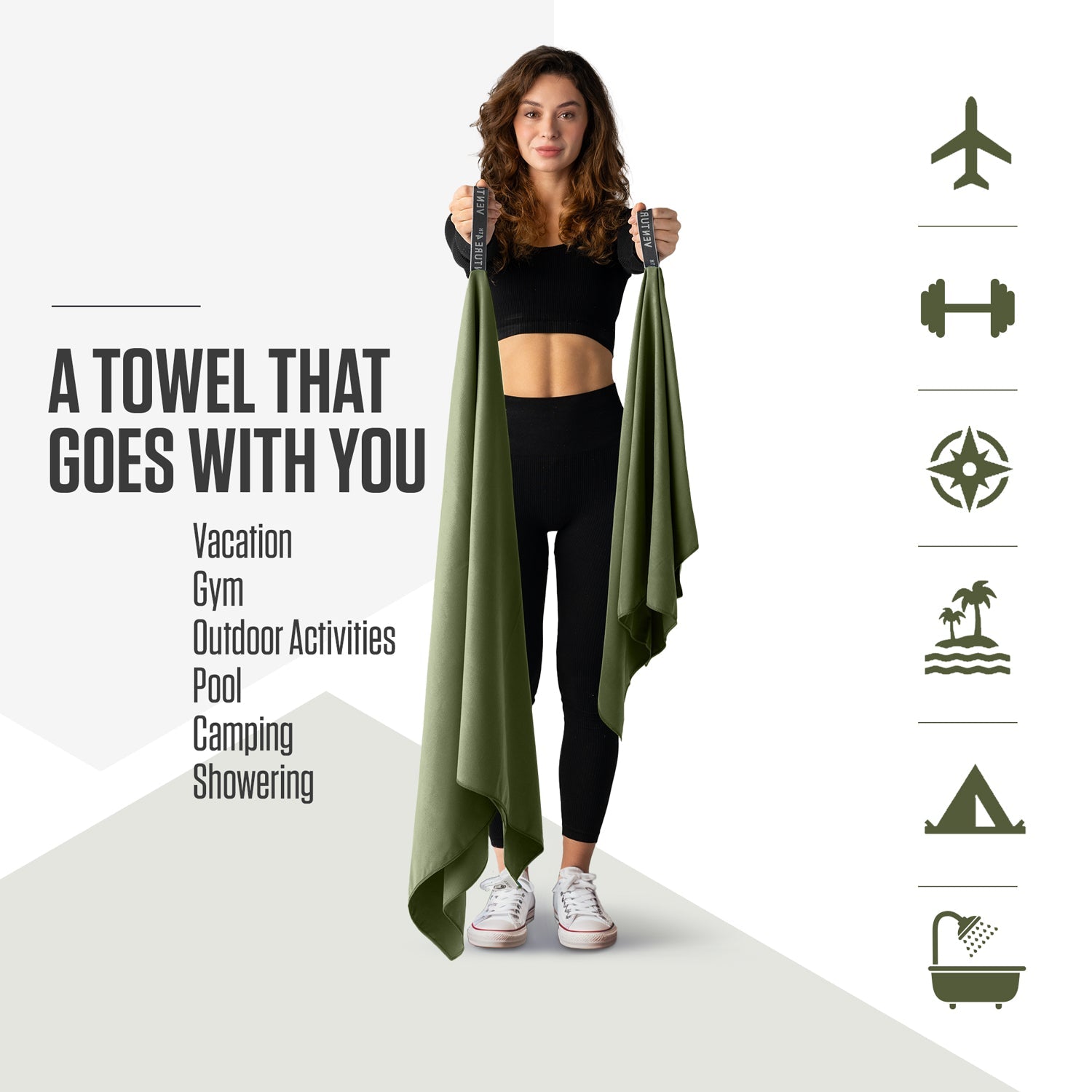 Microfiber Quick Dry Travel Towel - We The Collective