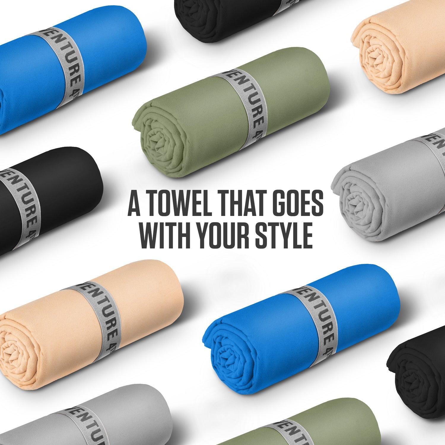 Microfiber Quick Dry Travel Towel - We The Collective