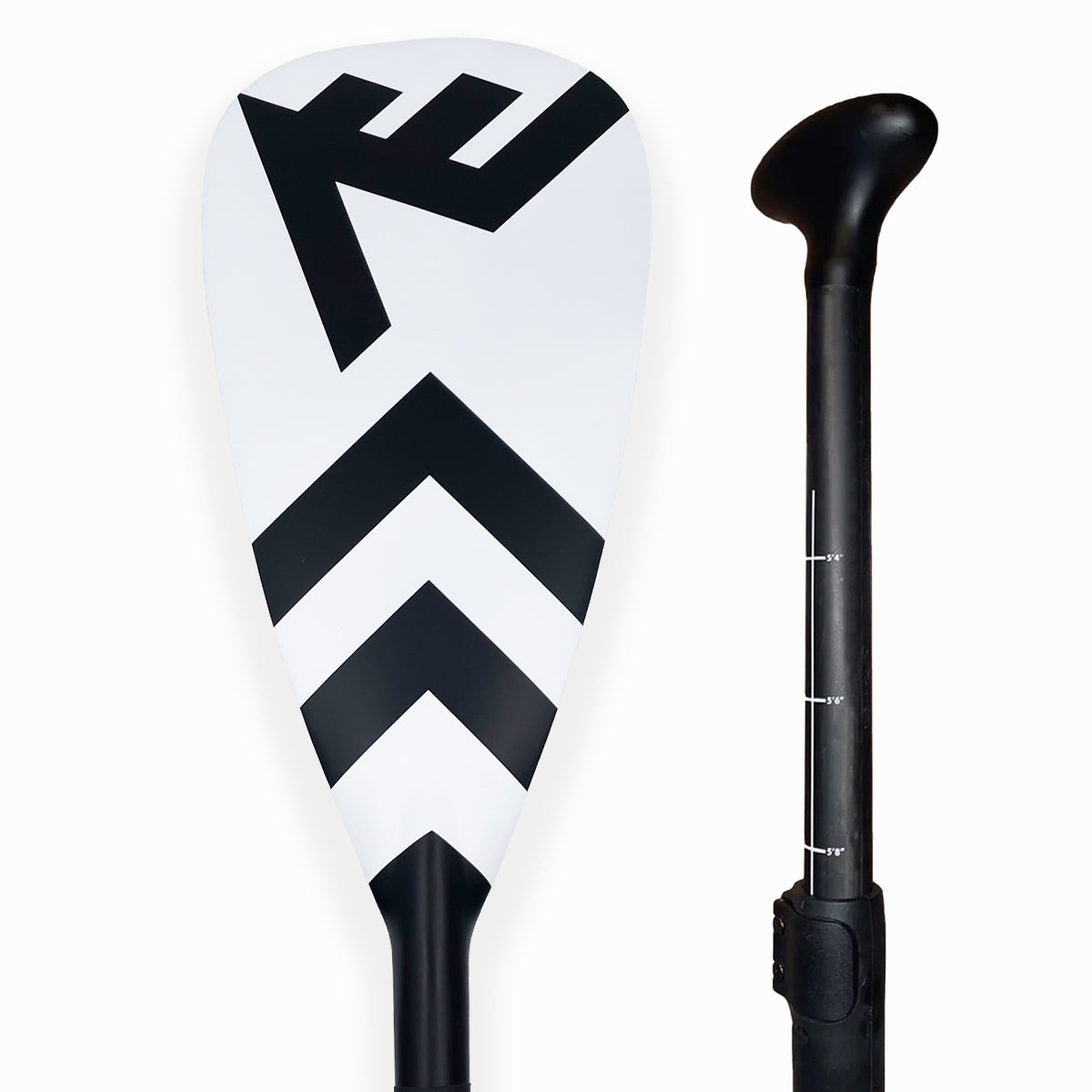 Carbon-Fiberglass Adjustable Paddle with ABS Edge - OVERLANDERS Outfitter
