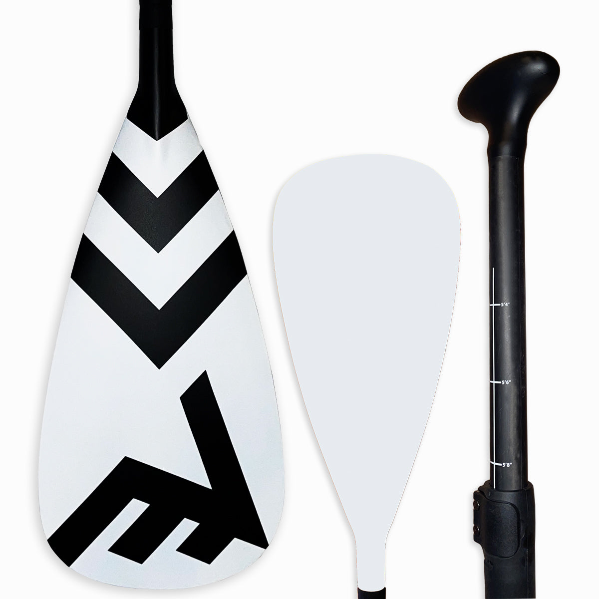 Carbon-Fiberglass Adjustable Paddle with ABS Edge - OVERLANDERS Outfitter
