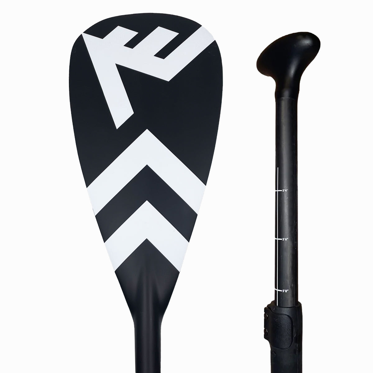 Carbon-Fiberglass Adjustable Paddle with ABS Edge - OVERLANDERS Outfitter