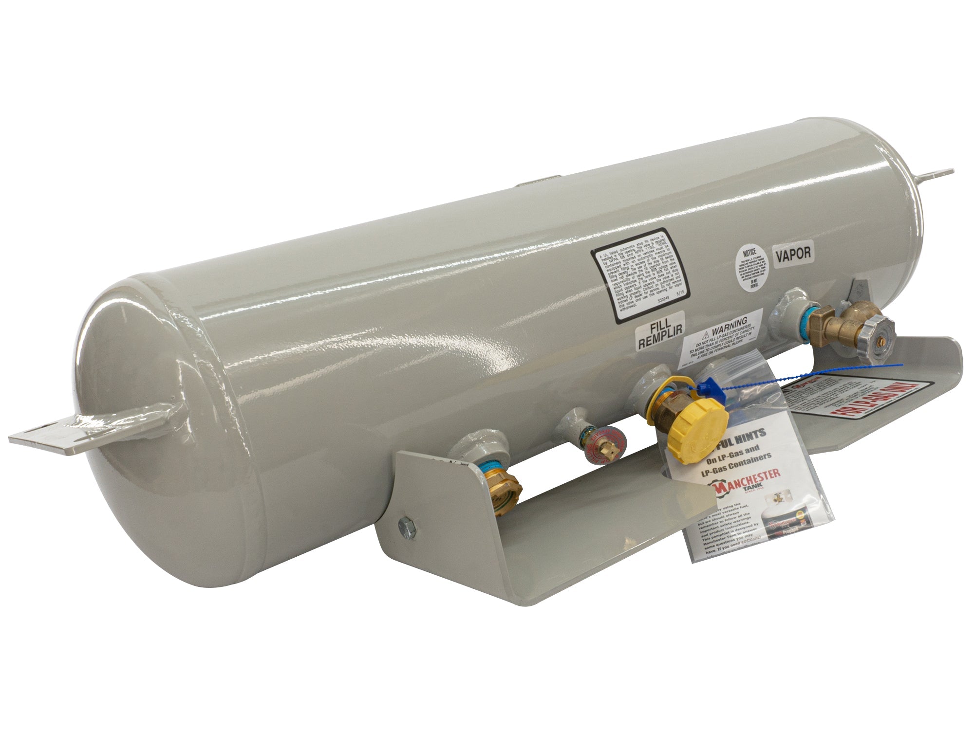 Larger Capacity LP Tank w/Level Indicator - OVERLANDERS Outfitter