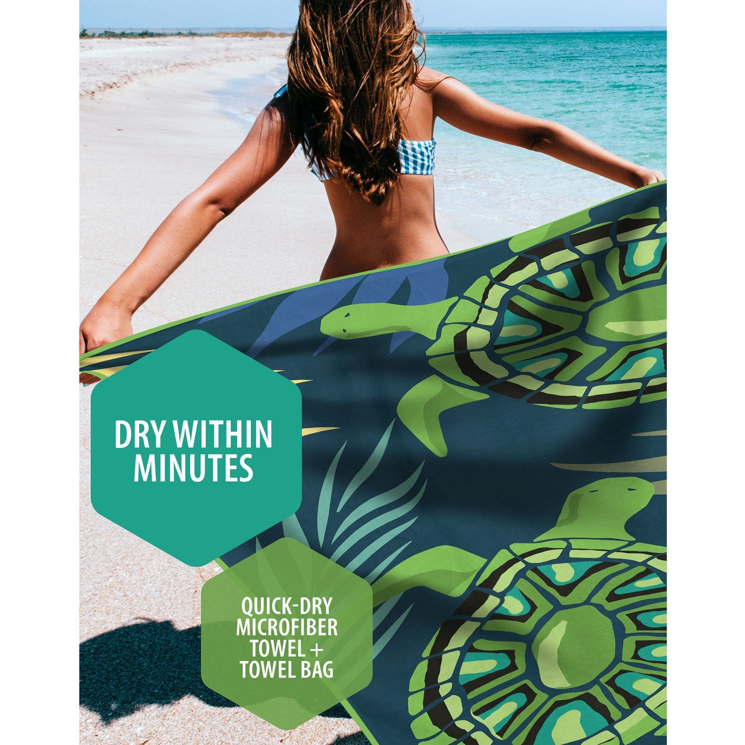 Microfiber Beach Towel - We The Collective