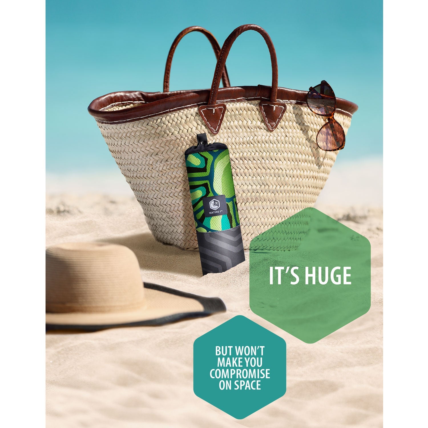 Microfiber Beach Towel - We The Collective