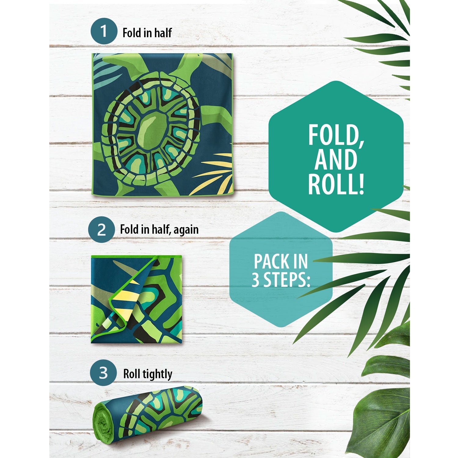 Microfiber Beach Towel - We The Collective