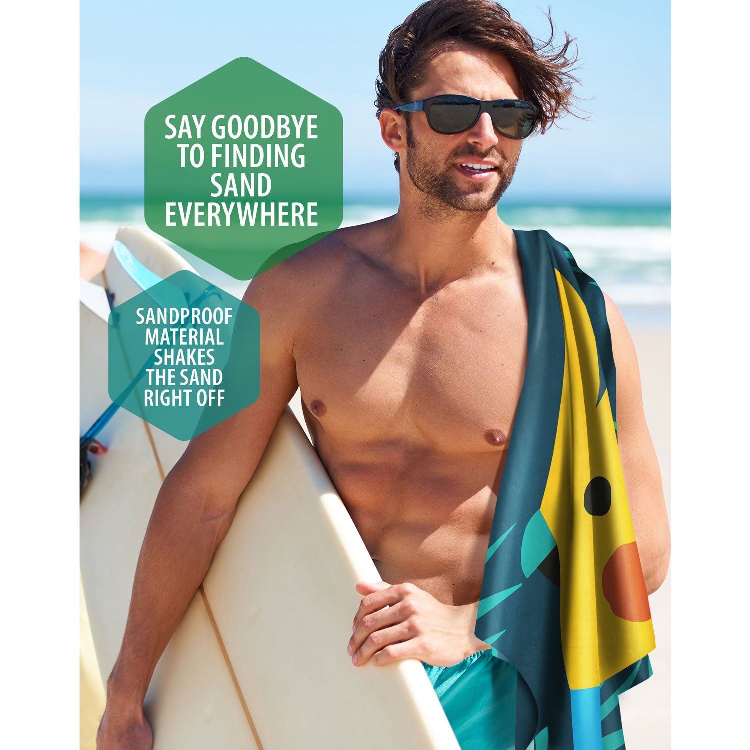Microfiber Beach Towel - We The Collective