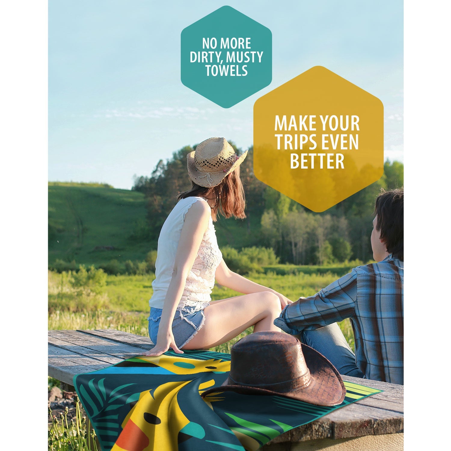 Microfiber Beach Towel - We The Collective