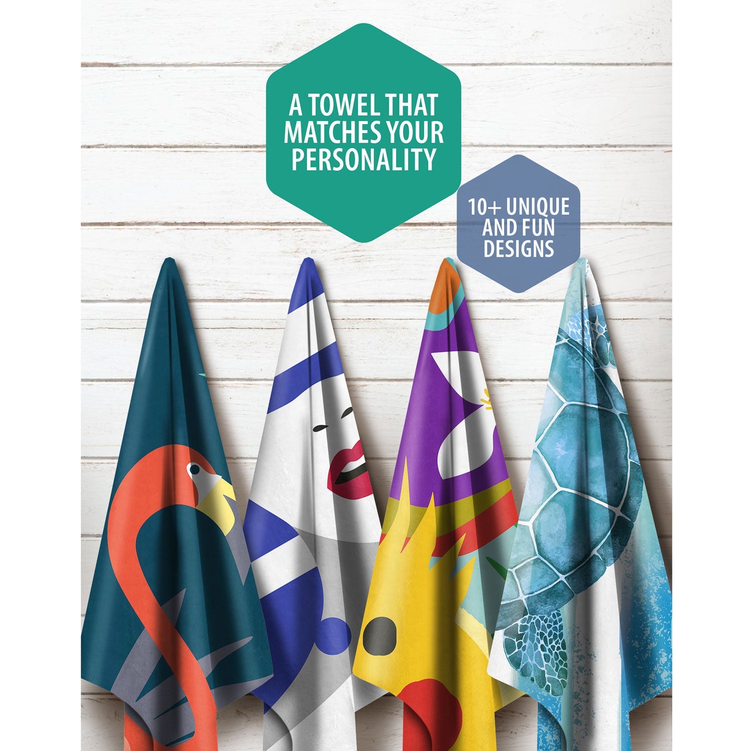 Microfiber Beach Towel - We The Collective