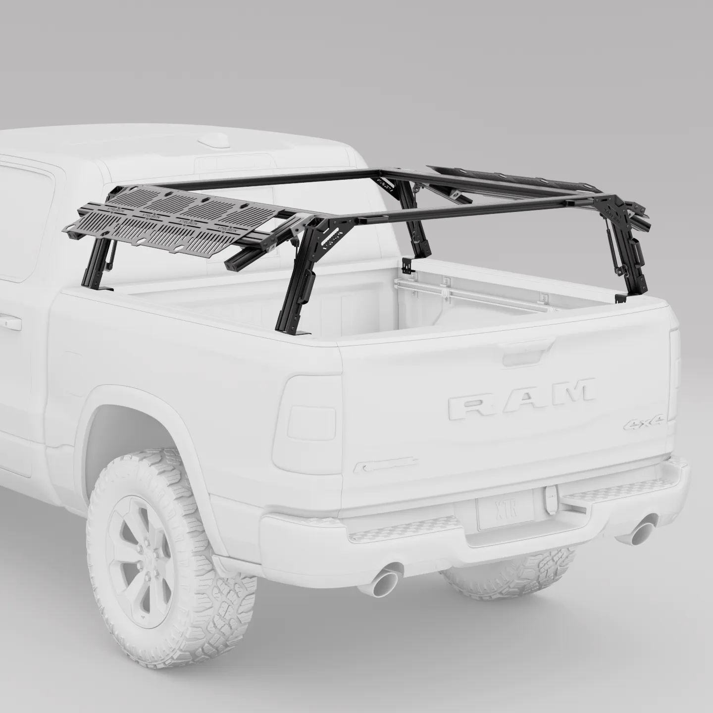 Dodge Ram 2500/3500 HD Pre-configured XTR1 Bed Rack (Tapered Bed) - OVERLANDERS Outfitter