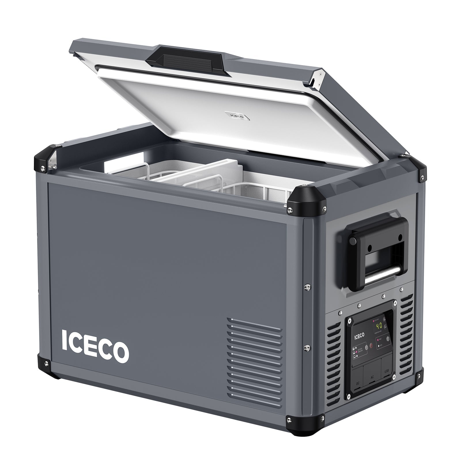 VL45ProS Gray Single Zone Portable Fridge Freezer | ICECO | 45 LT - We The Collective