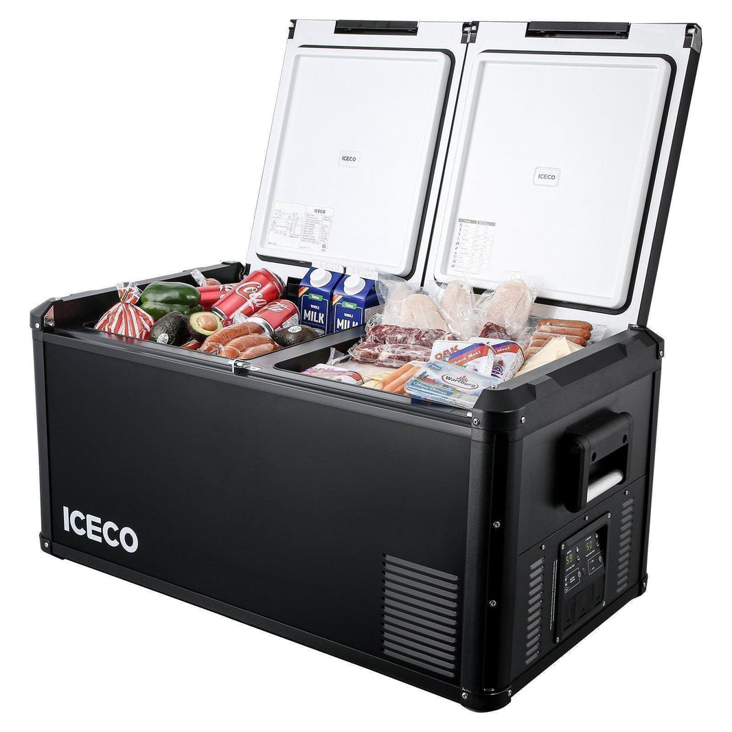VL90ProD Dual Zone RV 12 volt Fridge Plug in Cooler | ICECO | 90 LT - We The Collective