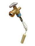 Flame King 40lb propane tank with OPD valve, showcasing the durable design and safety features of propane accessories.
