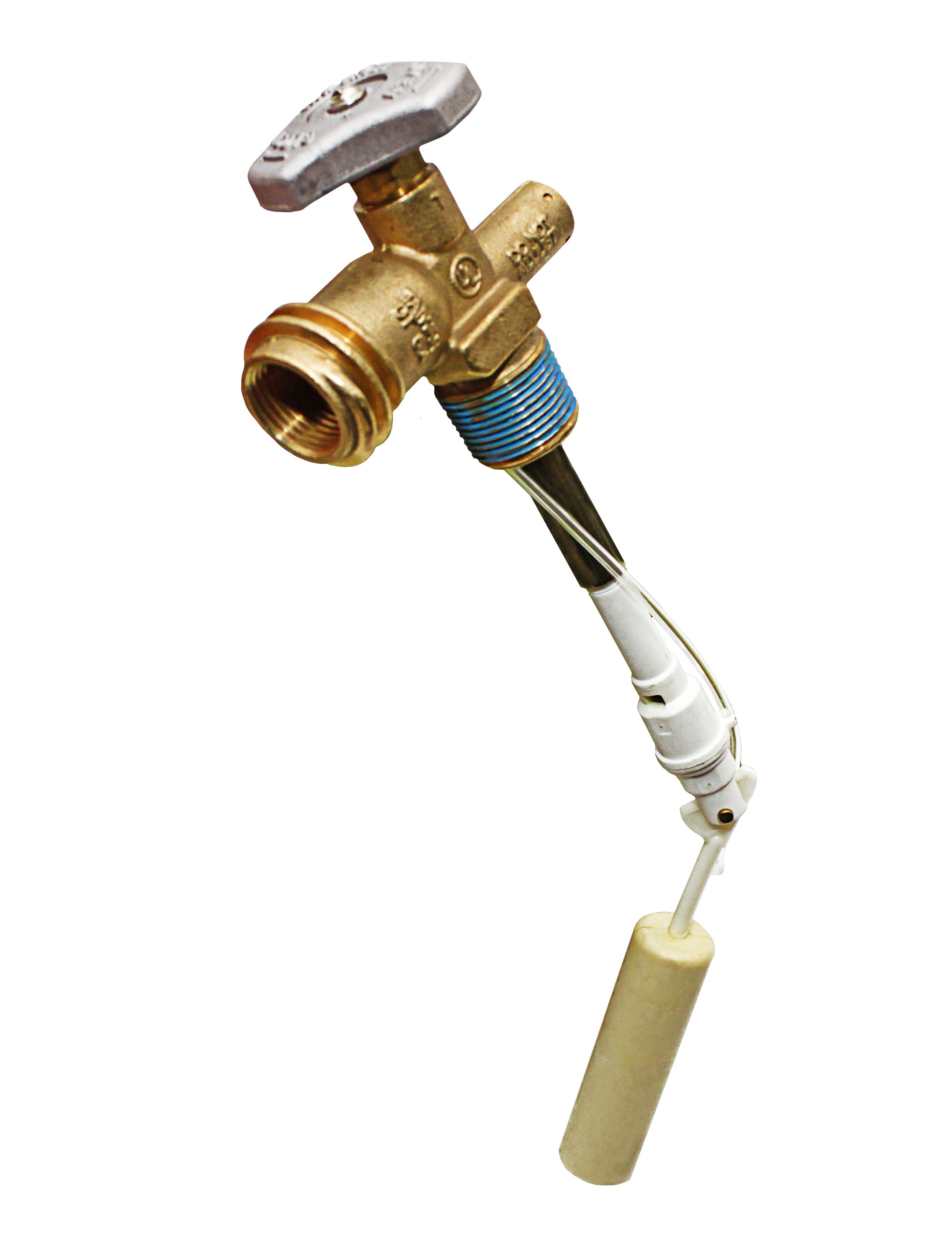 Flame King 40lb propane tank with OPD valve, showcasing the durable design and safety features of propane accessories.