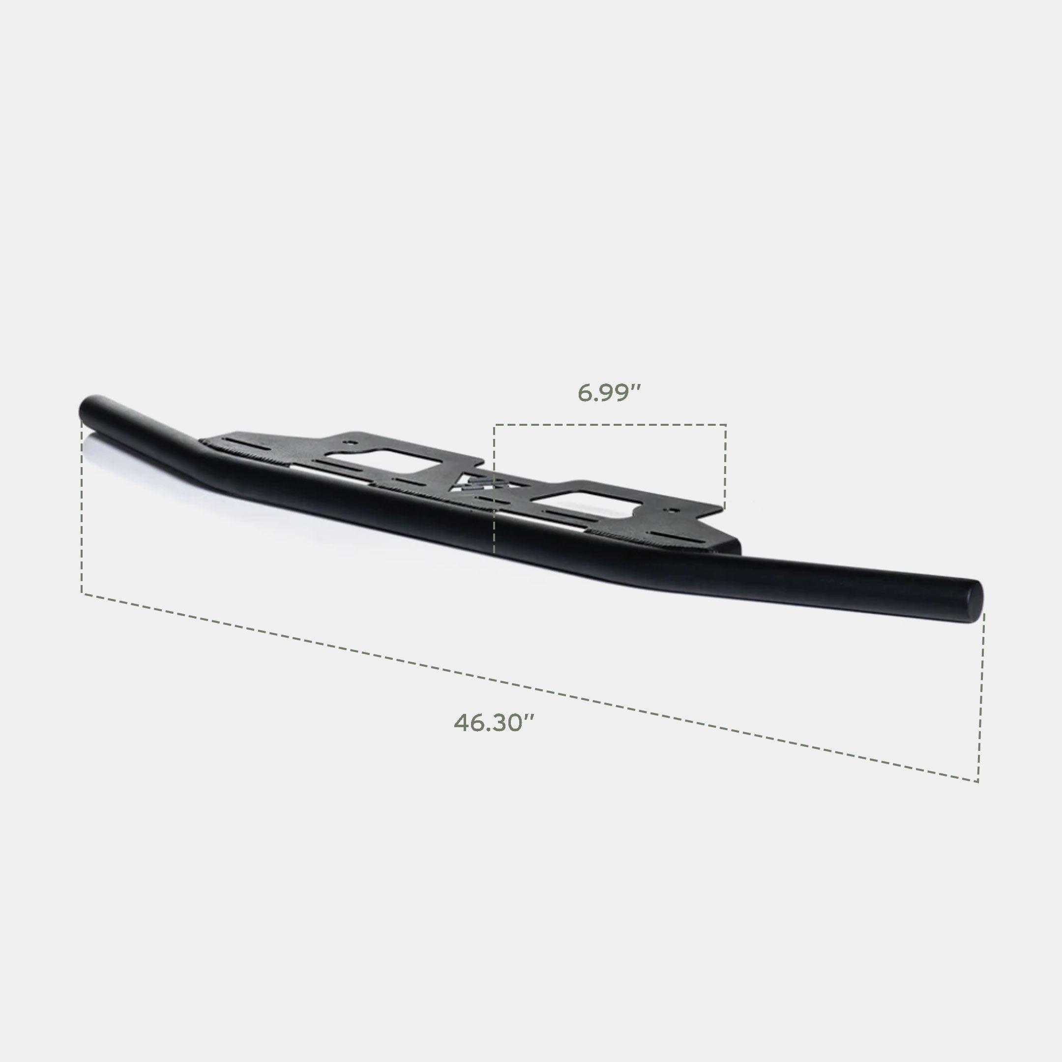 Sprinter Defender Bumper by The Van Mart, showcasing durable exterior design for enhanced van protection.