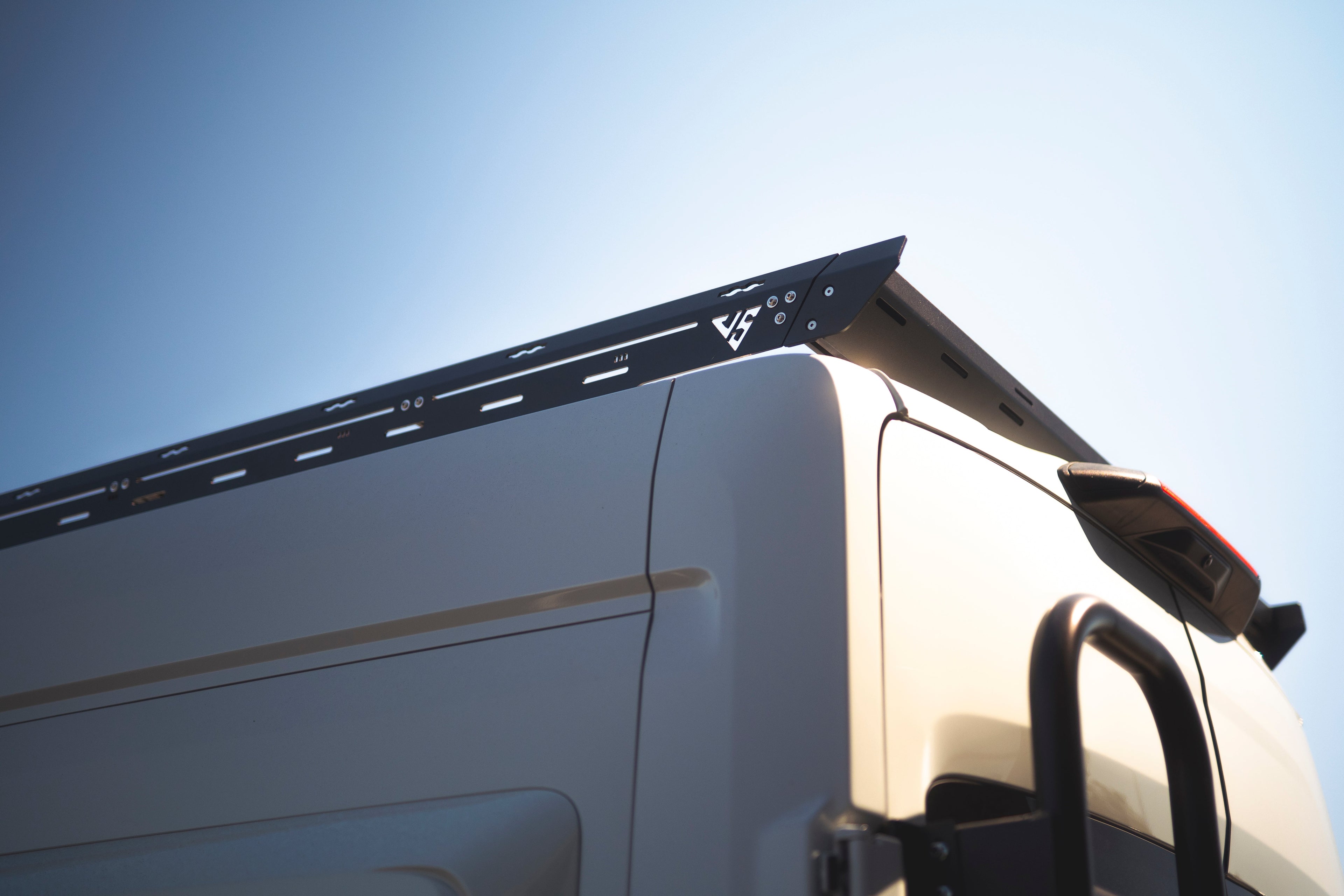 The Van Mart Transit Scout Rack 148 featuring a sturdy, versatile design for transporting gear on vehicles.