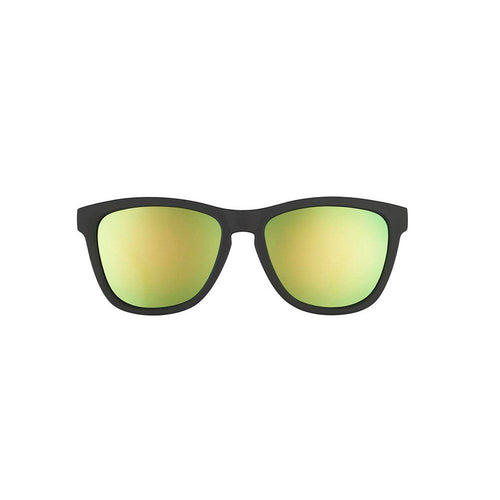 Rare Air Discs Vincent's Absinthe Night Terrors OG polarized sunglasses with sleek black frames and dark tinted lenses.