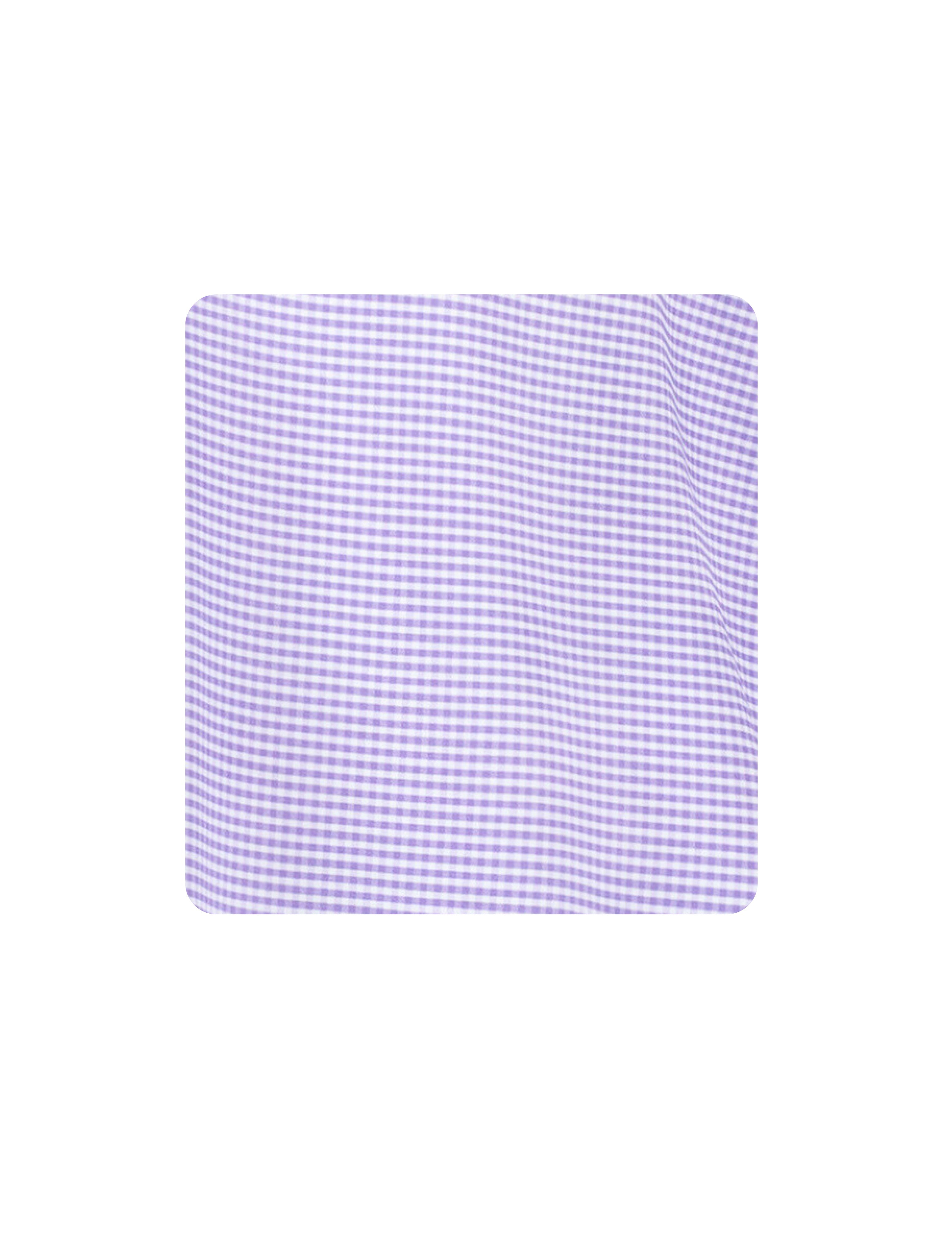 White Water Life Vineyard Polo with lavender floral print, showcasing a stylish and comfortable men's polo shirt.