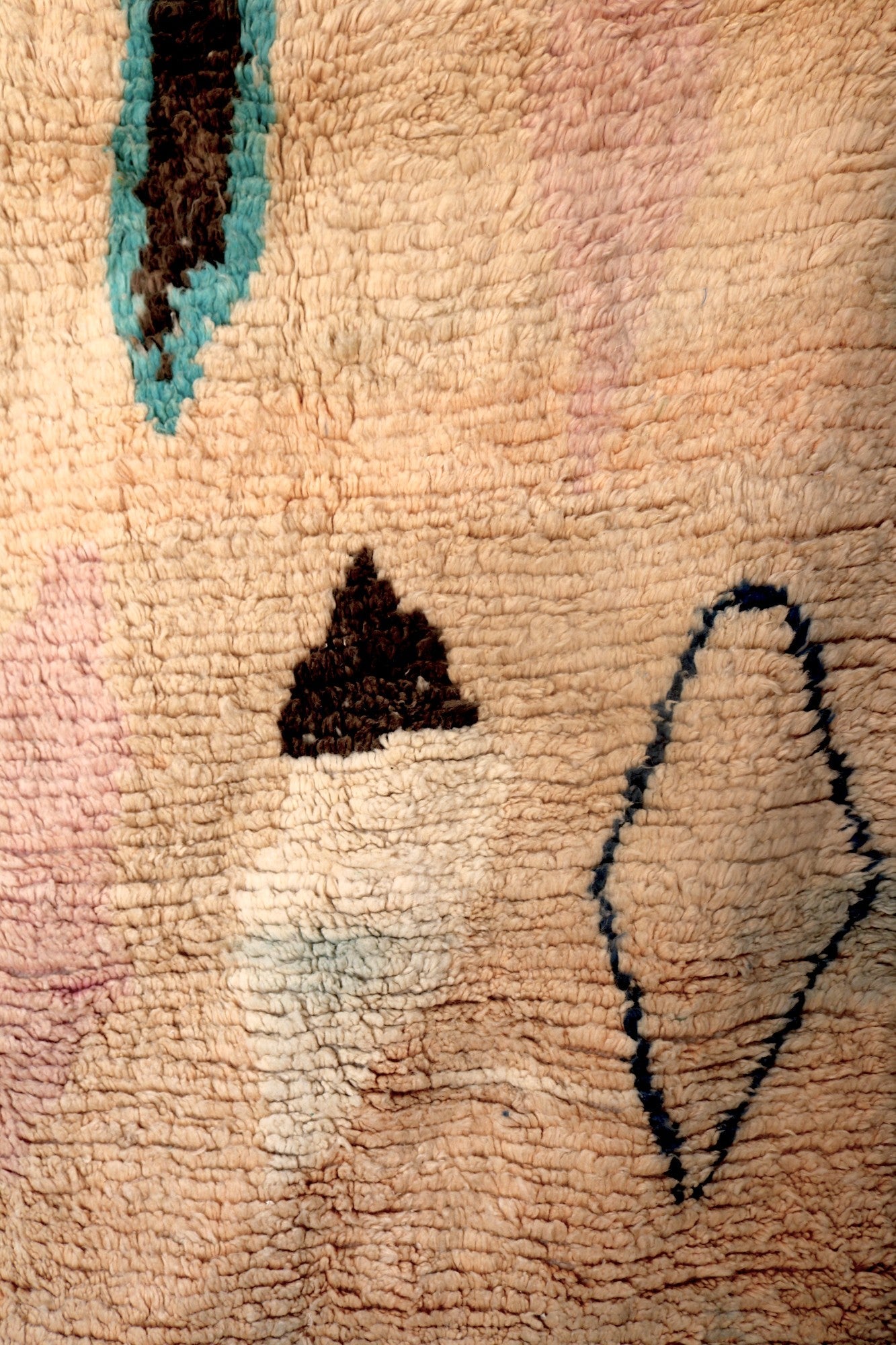 Hafna Berber Moroccan Rug – Abstract Wool Art - We The Collective