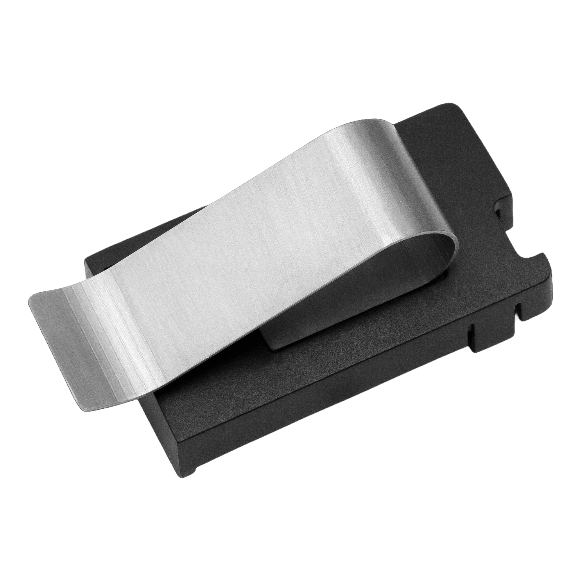 Line Cutterz VET vehicle escape tool with visor mount, black and grey cutter tool for emergency window and seatbelt cutting.