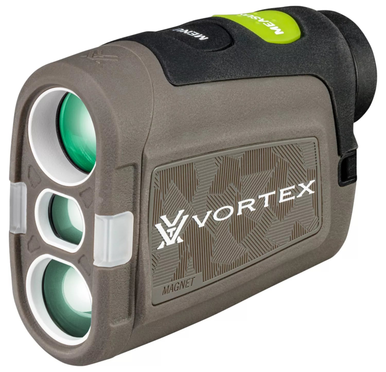 ParWestGolf Vortex Blade Slope Laser Rangefinder for golf with digital display and adjustable slope measurement.