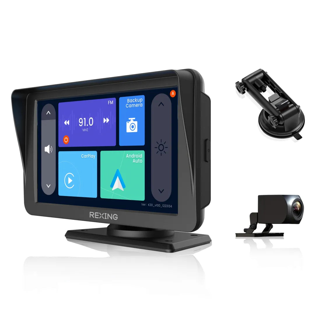 REXING W1 Multimedia Receiver W/ Backup Camera - We The Collective