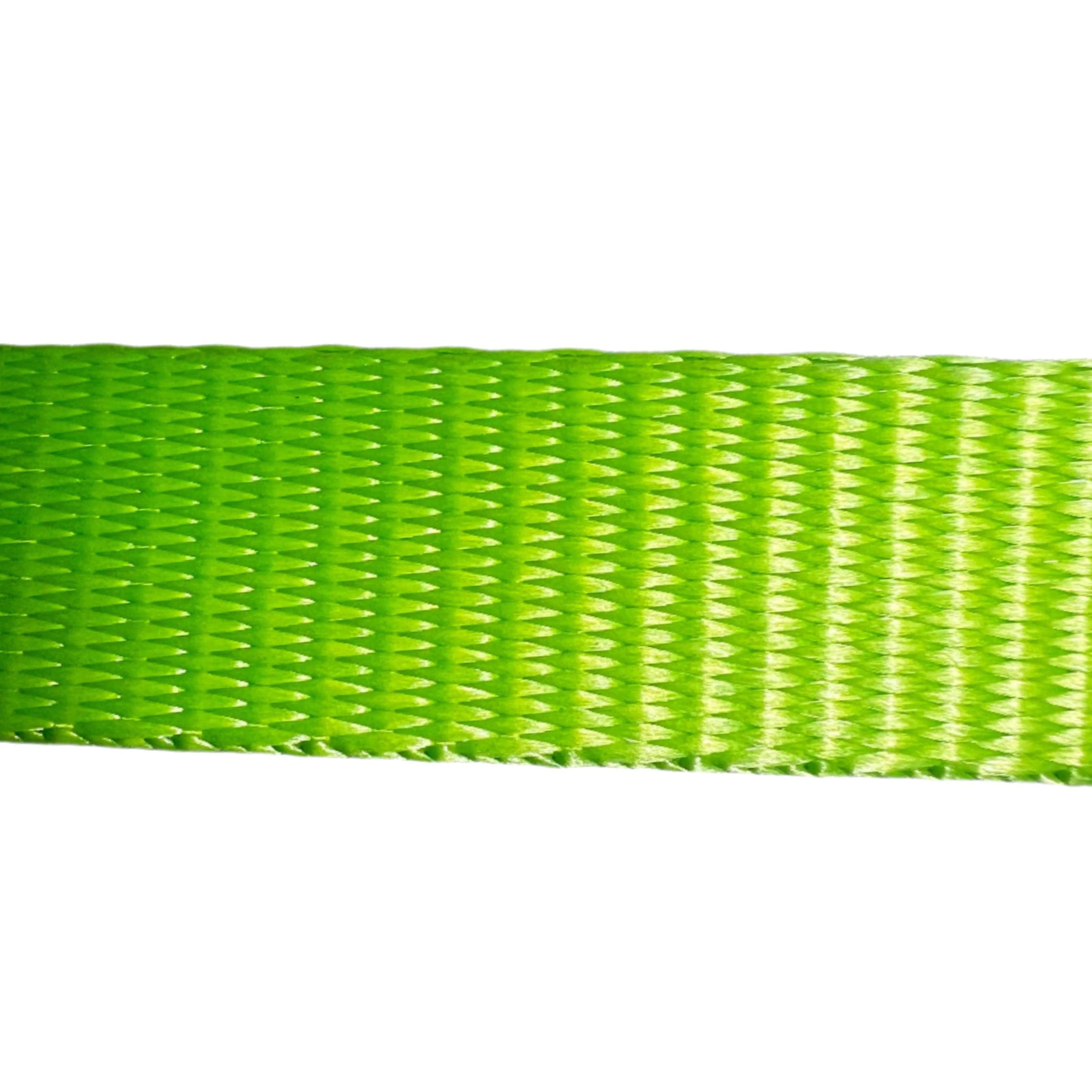 1" Safety Green Premium, Heavy Duty Webbing - 3,500 lb. MBS | SAFETY GREEN - OVERLANDERS Outfitter