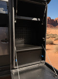 Canyon Adventure Vans made in Utah Canyon Drawer System with organized compartments and durable construction.