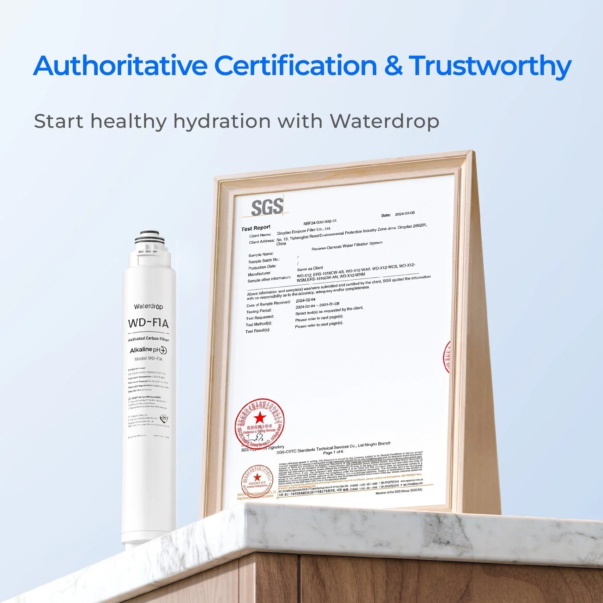 Waterdrop F1A Filter X Series Reverse Osmosis System - We The Collective