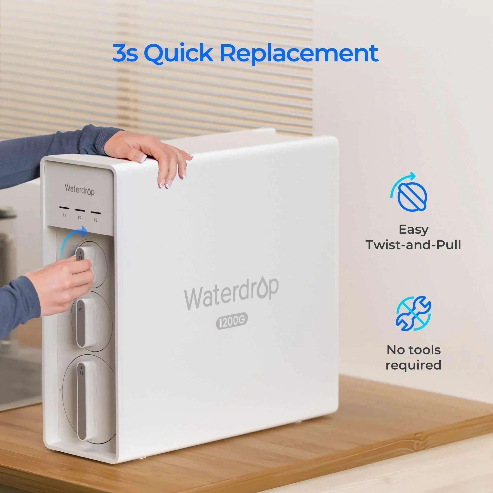 F1A Filter for Waterdrop X Series Reverse Osmosis System - OVERLANDERS Outfitter