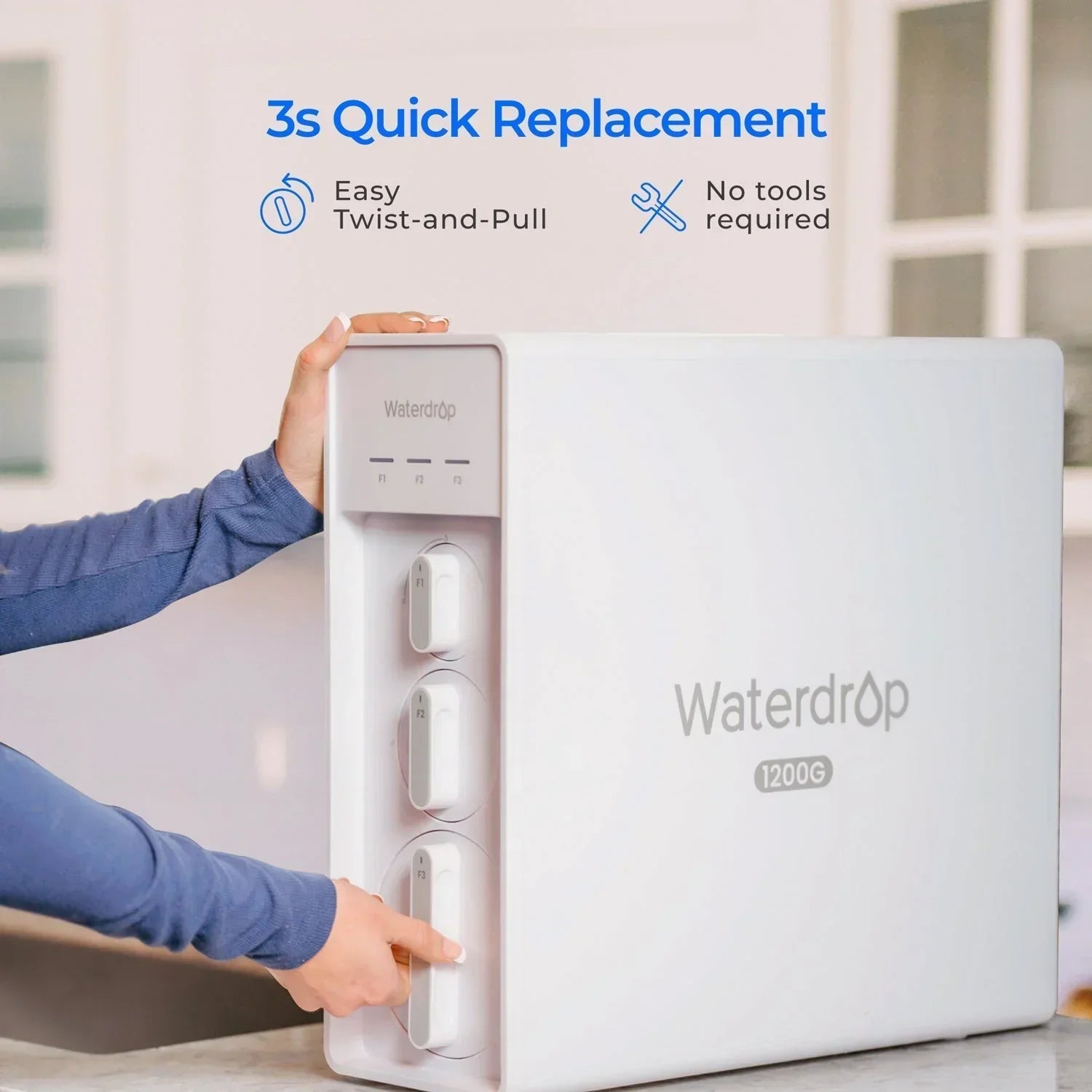 F3 Filter for Waterdrop X12 Reverse Osmosis System | 1200 GPD - OVERLANDERS Outfitter