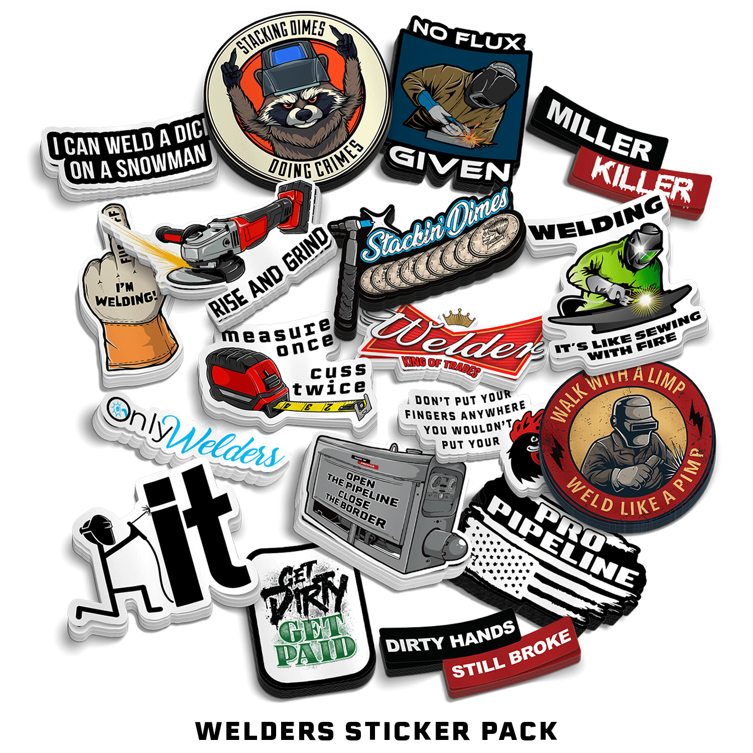 Welders Sticker Pack - OVERLANDERS Outfitter