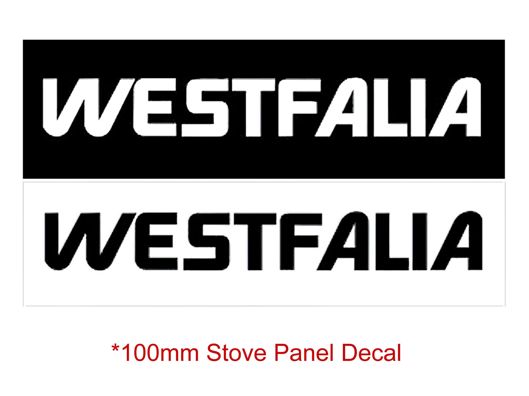 Westfalia Stove Panel Decal [Vanagon] - OVERLANDERS Outfitter