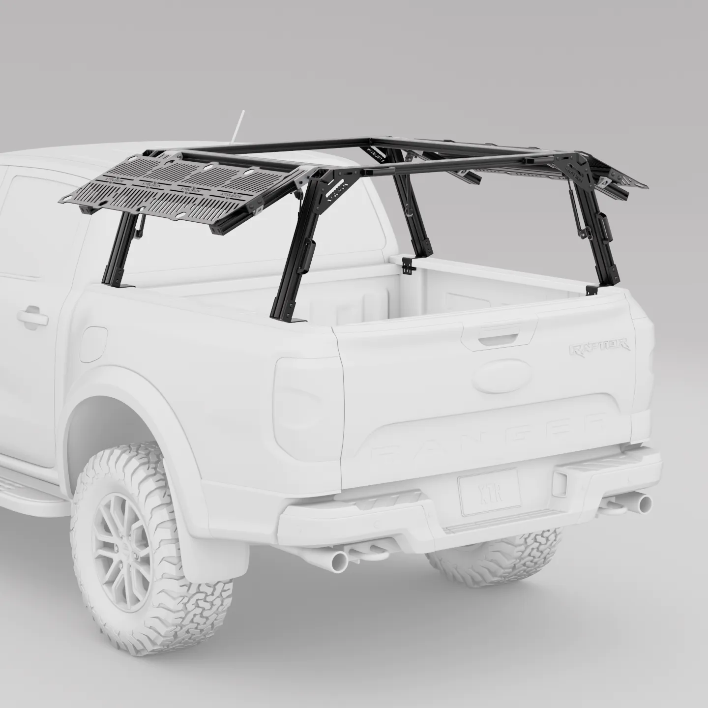 Ford Ranger Pre-configured XTR1 Bed Rack - OVERLANDERS Outfitter