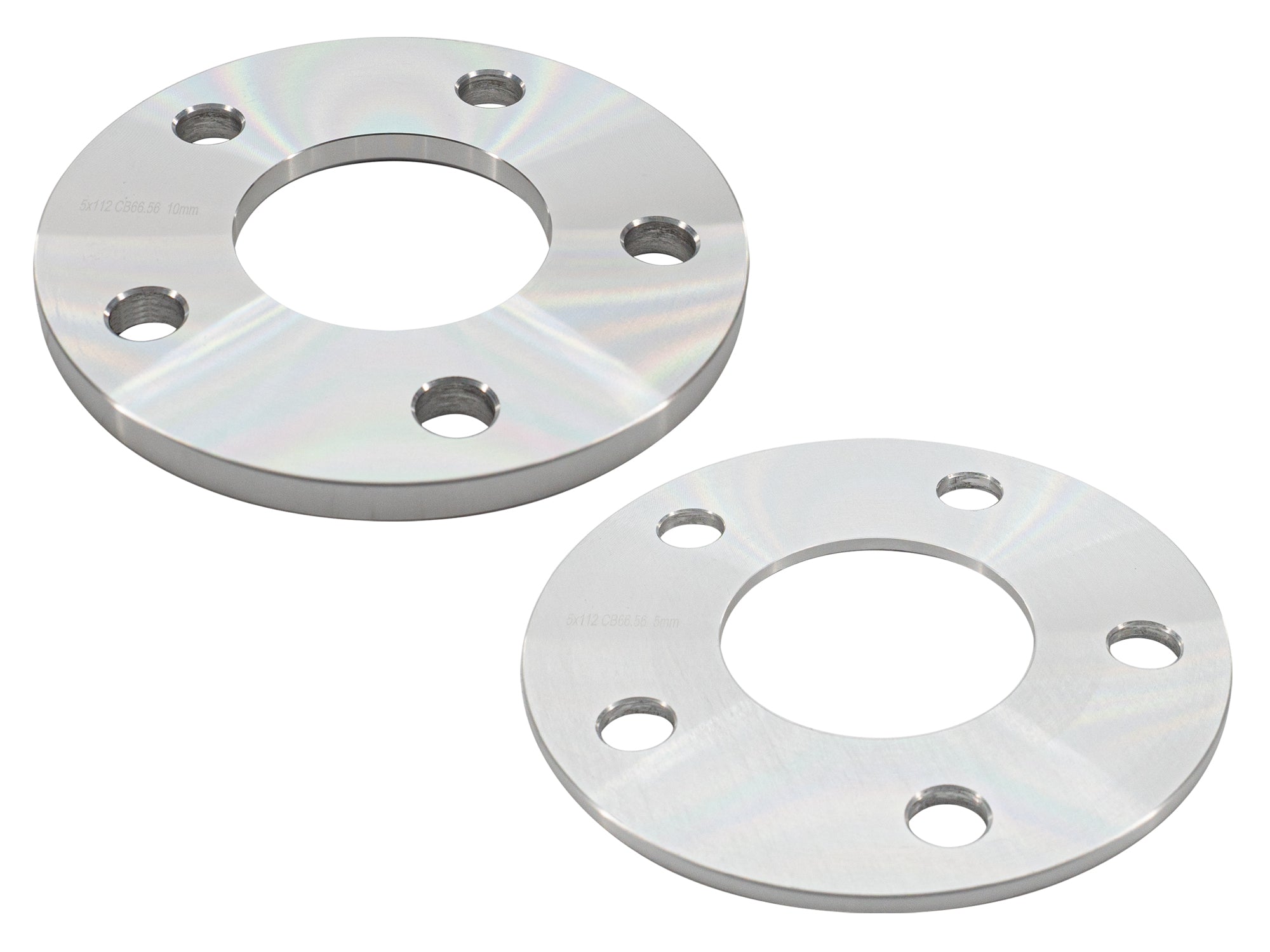 GoWesty aluminum wheel spacer for Vanagon, showing a close-up of the unclassified wheel spacer component on a vehicle.