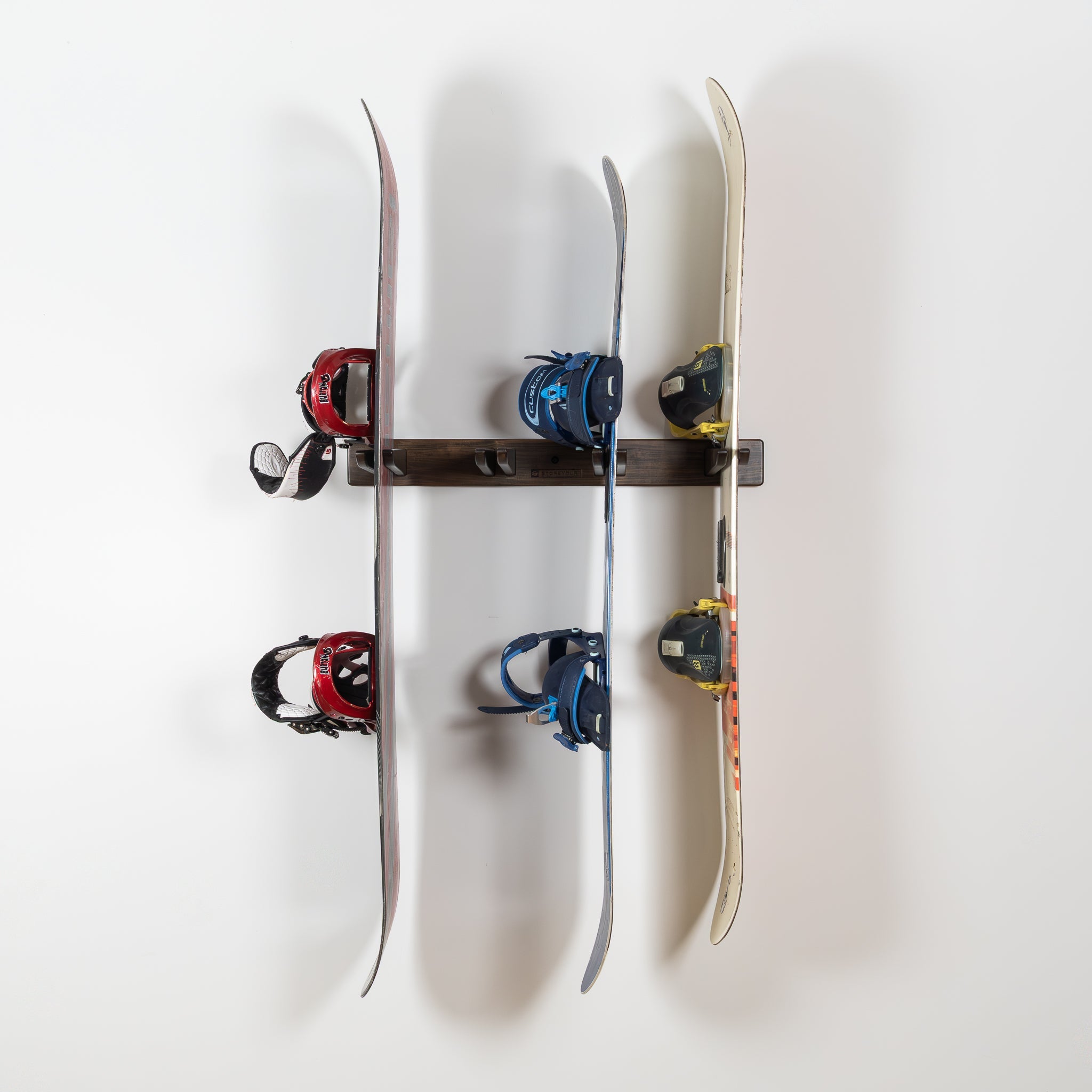 Tuscarora Ski and Snowboard Wood Rack | Holds 4 Pairs - OVERLANDERS Outfitter