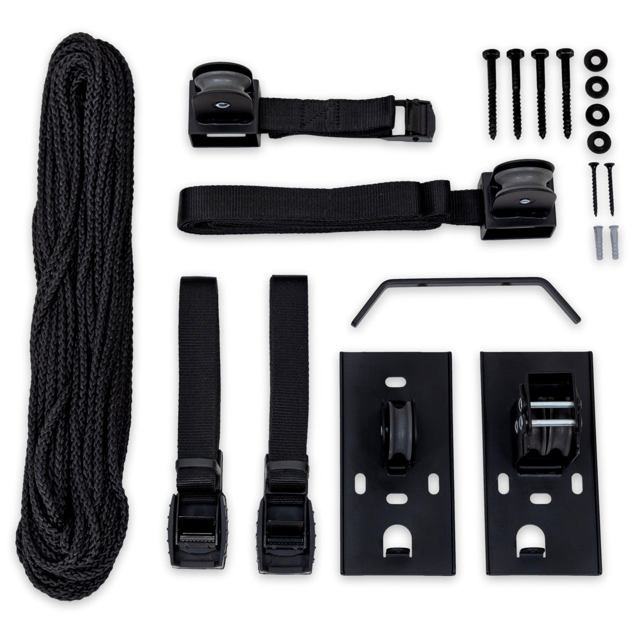 Canoe Hoist | Holds up to 150 lbs | Up to 14' Lift - OVERLANDERS Outfitter