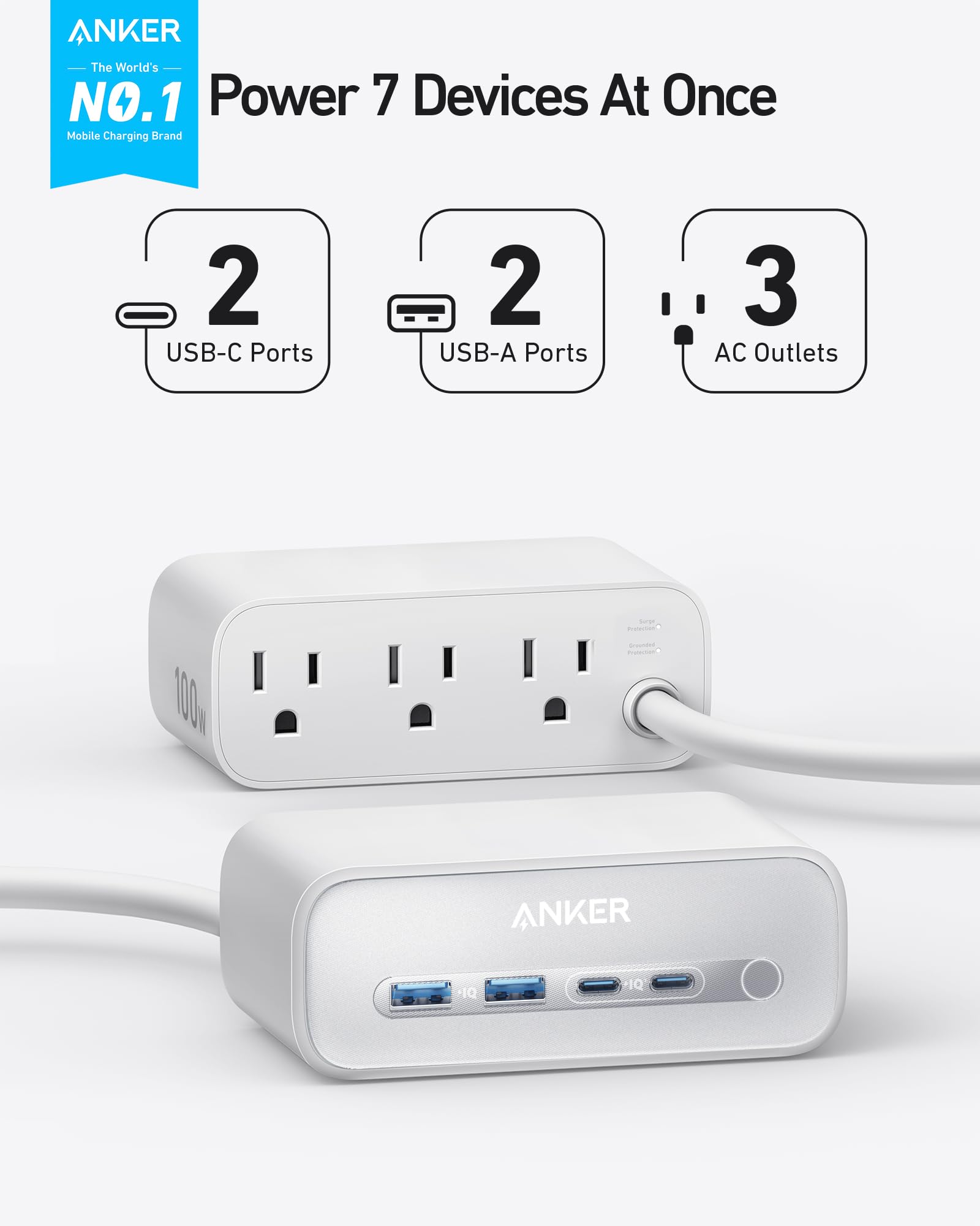 Anker Charging Station (7-in-1, 100W) - We The Collective
