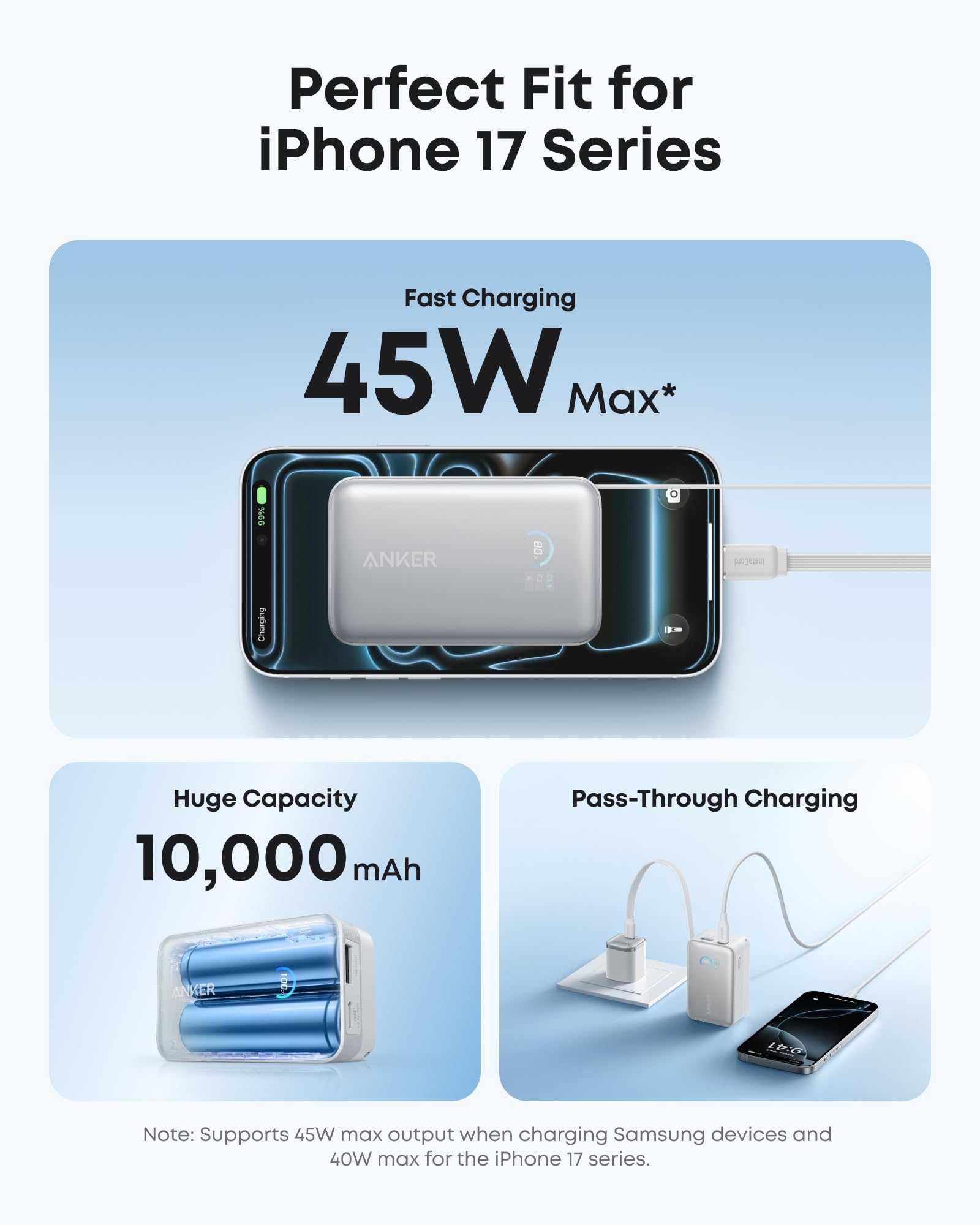 Anker Nano Power Bank (10K, 45W, Built-In Retractable USB-C Cable) - OVERLANDERS Outfitter
